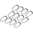 thumbnail image 5 of 30 Pcs Shower Curtain Rings Stainless Steel Shower Curtain Rings and Hooks for Bathroom Shower Curtain Rod, 5 of 8