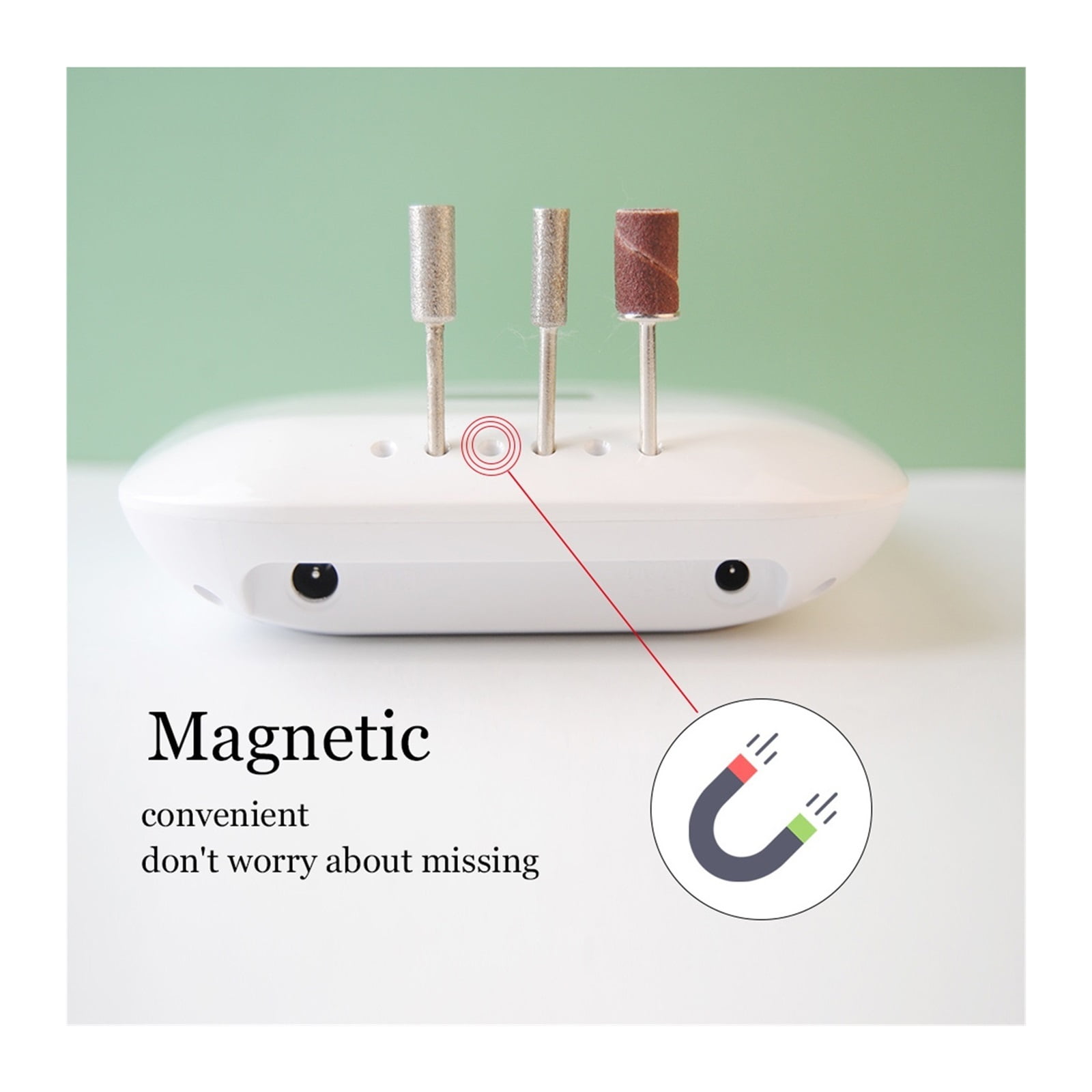 35000RPM Nail Drill Machine For Manicure, Electric Nail File With Touch Screen, Nail Sander Acrylic Milling Cutters, Nail Tools