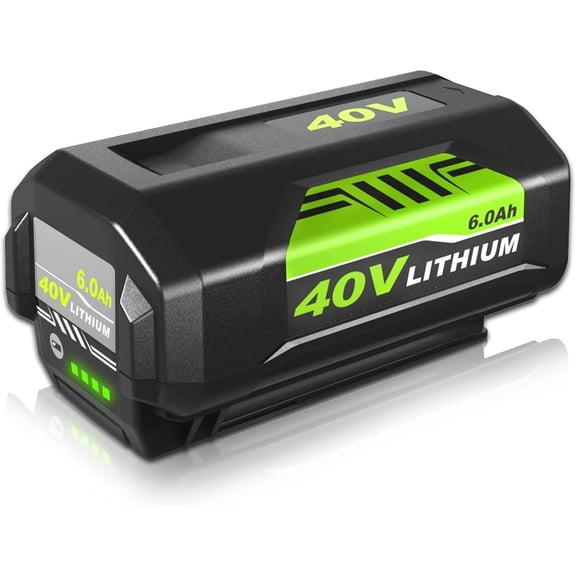 40V 6.0Ah Lithium Battery for Ryobi 40 Volt OP4026 OP40602 OP4050A OP4040 Power Tools