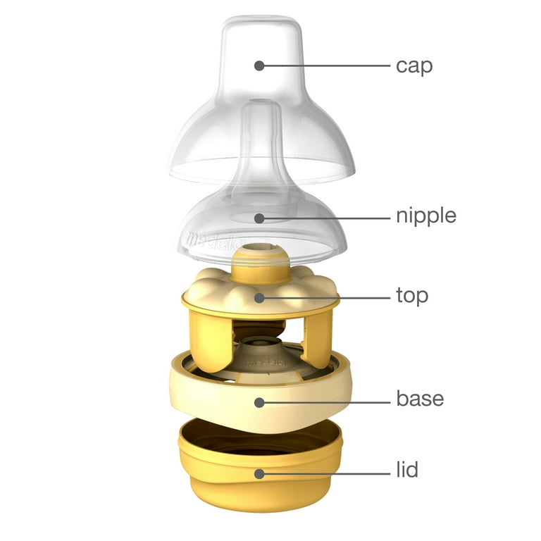 Medela hotsell bottle top