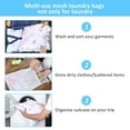 thumbnail image 7 of Holzlrgus 7Pcs Mesh Laundry Bags for Delicates with Premium Zipper, Travel Storage Organize Bag, Clothing Washing Bags for Laundry, Blouse, Bra, Hosiery, Stocking, Underwear, Lingerie, 7 of 7