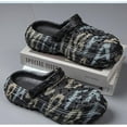 thumbnail image 4 of Men's Garden Clogs Shoes Fun Graffiti Wrapped Clog Sandals Non Slip Outdoor Beach Slippers, 4 of 14