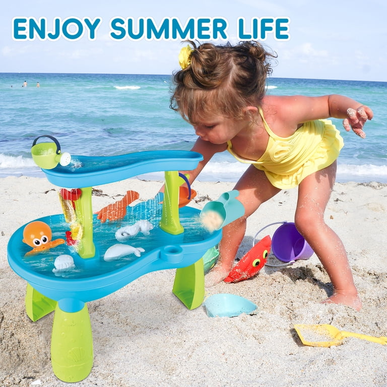 KOPPOP Splash Pond Toddler Water Table with Accessories photo 2