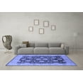 thumbnail image 3 of Ahgly Company Indoor Rectangle Oriental Blue Traditional Area Rugs, 5' x 8', 3 of 4