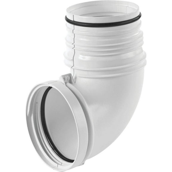 Imperial VT0544 Dryer Connector Elbow, 90 Deg