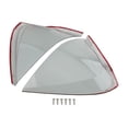 thumbnail image 1 of 1 par de protectores de piernas para motocicleta, protección contra el viento y el frío del parabrisas. Gris, 1 of 9