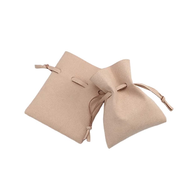 Bolsa de regalo de 50 piezas Minnieouse Caqui, reemplazo portátil, joyería, bolsa de almacenamiento de Cable de datos, Ropa, zapatos y accesorios