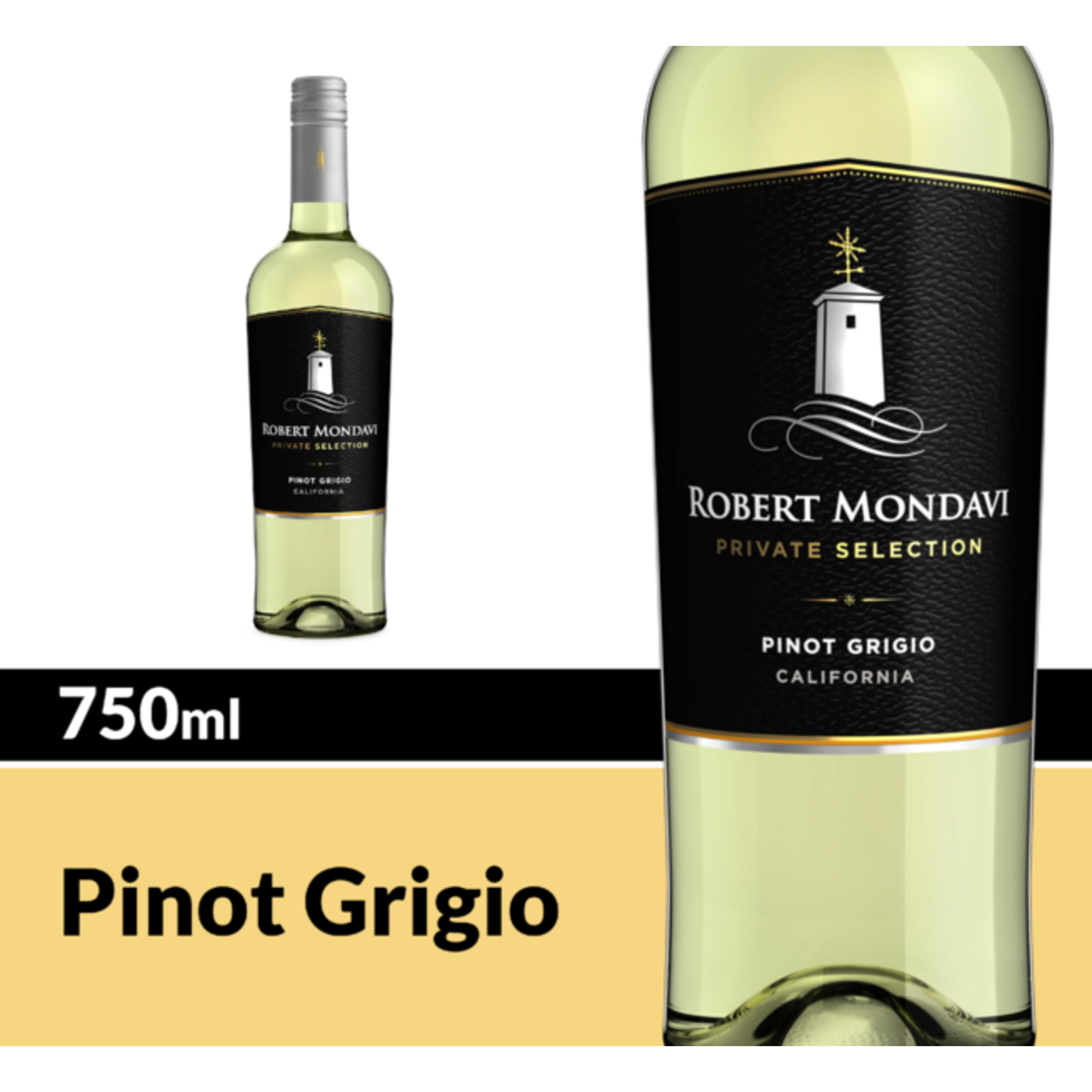 Menage A Trois Pinot Grigio White Wine 750 Ml Walmart Com