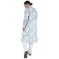 thumbnail image 4 of Atasi Ethnic Long Sleeves Kurta For Menâ€™s Printed Chinese Collar Mens Party Wear, 4 of 7