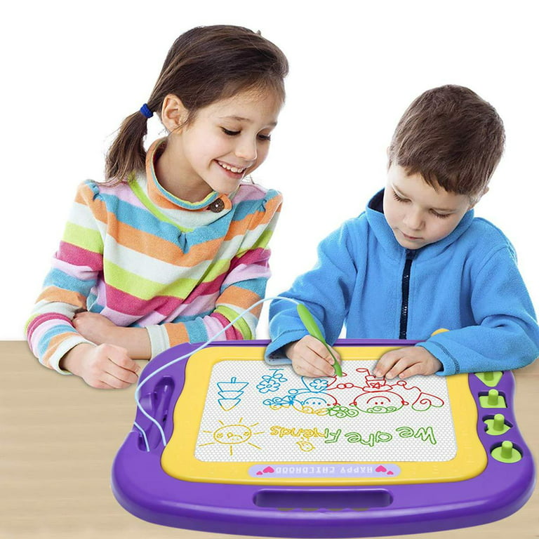 Vikakiooze Toys under $5 Educational Kids Doodle Toy Erasable Magnetic  Drawing Board + Pen Gift New Gift for Kids , Magnetic Drawing Board Toy for