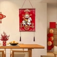 thumbnail image 4 of Decoración de Año Nuevo Chino con Borlas Tradicional Ligera Oriental Lunar Estilo C, 4 of 9