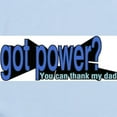 thumbnail image 2 of CafePress - Got Power? For Boys Infant Bodysuit - Baby Light Bodysuit, Size Newborn - 24 Months, 2 of 4