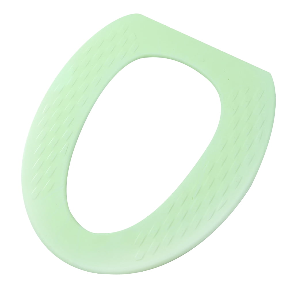 Toilet seat cover cushion, bathroom soft thicker warm washable cloth