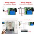 thumbnail image 3 of 12V Remote Control Switch Wireless Relay Receiver Mini Module Remote Controller ,Universal Remote Adapter, 3 of 7