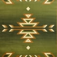 thumbnail image 7 of Masada Rugs Southwest , Area Rug (6 Feet X 9 Feet), Green, 7 of 7