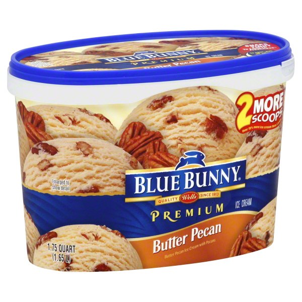 Wells Dairy Blue Bunny Ice Cream, 1.75 qt