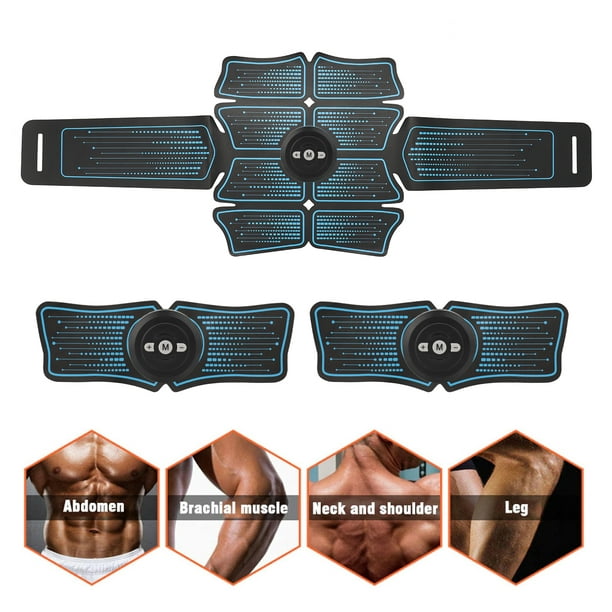 Abs Muscle Trainer Flex Belt for Women Men, Upgrade No Need Replace Pad AB  machine Abs Workout Equipment 6 Modes 15 Intensity Levels- Rechargeable Ab  Trainer Belt Muscle Toner for Abdominal 