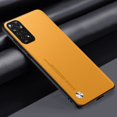 thumbnail image 1 of Luxury PU Leather Case For Xiaomi Redmi Note 11S 11 Pro Back Cover Matte Silicone Protection Phone Case For Redmi Note 11E Pro Yellow Redmi Note 11 Pro 5G, 1 of 6