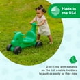 thumbnail image 5 of CarePlay 2-in-1 Puppy Push & Ride On Toy, Indoor & Outdoor Use, 50 lb Capacity, Green, 5 of 8
