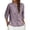 Purple, variant on T Shirts For Women Embroidered Shirt Summer Lightweight Boho Blouse Casual Three Quarter Sleeve Womens Tops Orange XXL