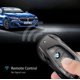 thumbnail image 4 of ZHAOCHENG Para BMW Key Fob Cover Metal Silver con llavero de cuero, elegante funda para llave para BMW 1 3 5 7 Series, X1 X2 X3 X4 X5 X6, 4 of 5