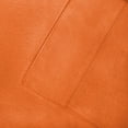 thumbnail image 3 of BNM Solid Flannel Cotton Pillowcases, Set of 2, King, Pumpkin, 3 of 4