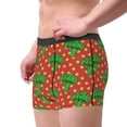 thumbnail image 2 of Pofeuu Broccoli Print Men’s Boxer Briefs, Moisture-Wicking Underwear, Regular,Trunk-XX-Large, 2 of 5