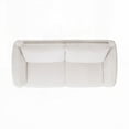 thumbnail image 5 of Modern Almond Puffy Arm Sofa 84" with Pet-Friendly Chenille Fabric, 5 of 8