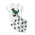thumbnail image 2 of TBWNWG Boys Pjs Size 6-7,Boys Pajamas 2 Pieces Short Set Cotton Sleepwear Sizes 2-3 Years, 2 of 9