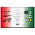 thumbnail image 2 of Binho Board Classic Board Game Mexico National Team (Green) Edition - 2-Player Fast-Paced Finger Flicker Pinball Family Board Games - Portable Tabletop Sports Game Set for Any Occasion, 2 of 2