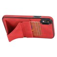 thumbnail image 5 of TOP SHE Case for Apple iPhone XR (6.1"), iPhone XR Case (6.1 Inch) - Synthetic Leather Protective Case with Card Slot / Kickstand, Slim Fit Lightweight Simple Fashion Cover (Red), 5 of 7