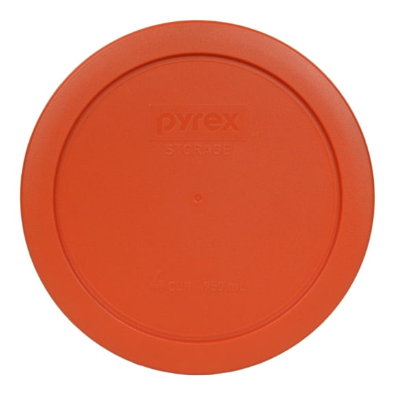 Pyrex Replacement Lid 7201-PC 4-Cup Pumpkin Orange Plastic Cover for Pyrex 7201 Bowl (Sold Separately)