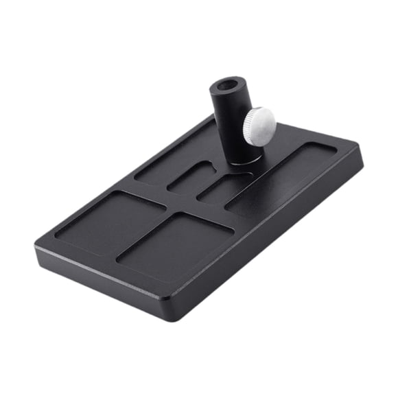 Base de Pedestal para atado de moscas, herramientas para atado de moscas, soporte organizador de Material, aleación de aluminio portátil, profesional