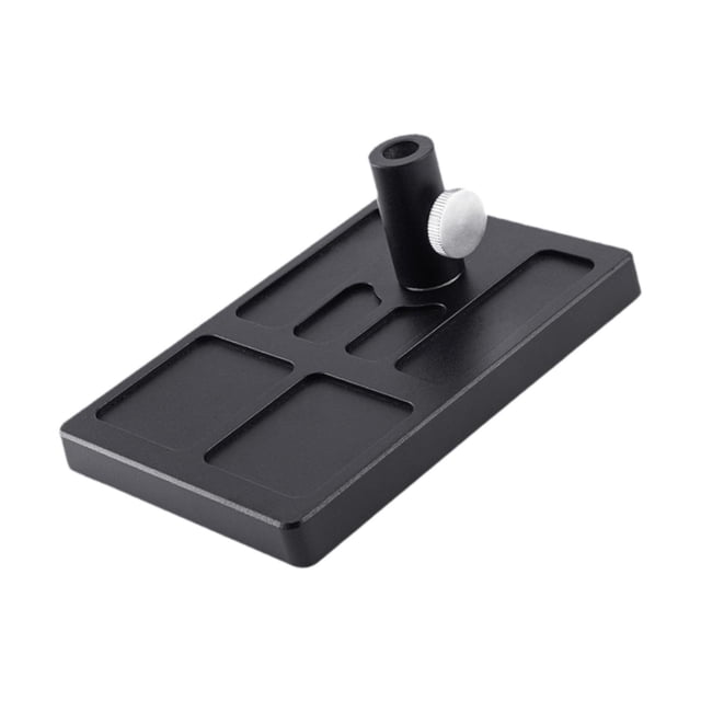 Base de Pedestal para atado de moscas, herramientas para atado de moscas, soporte organizador de Material, aleación de aluminio portátil, profesional
