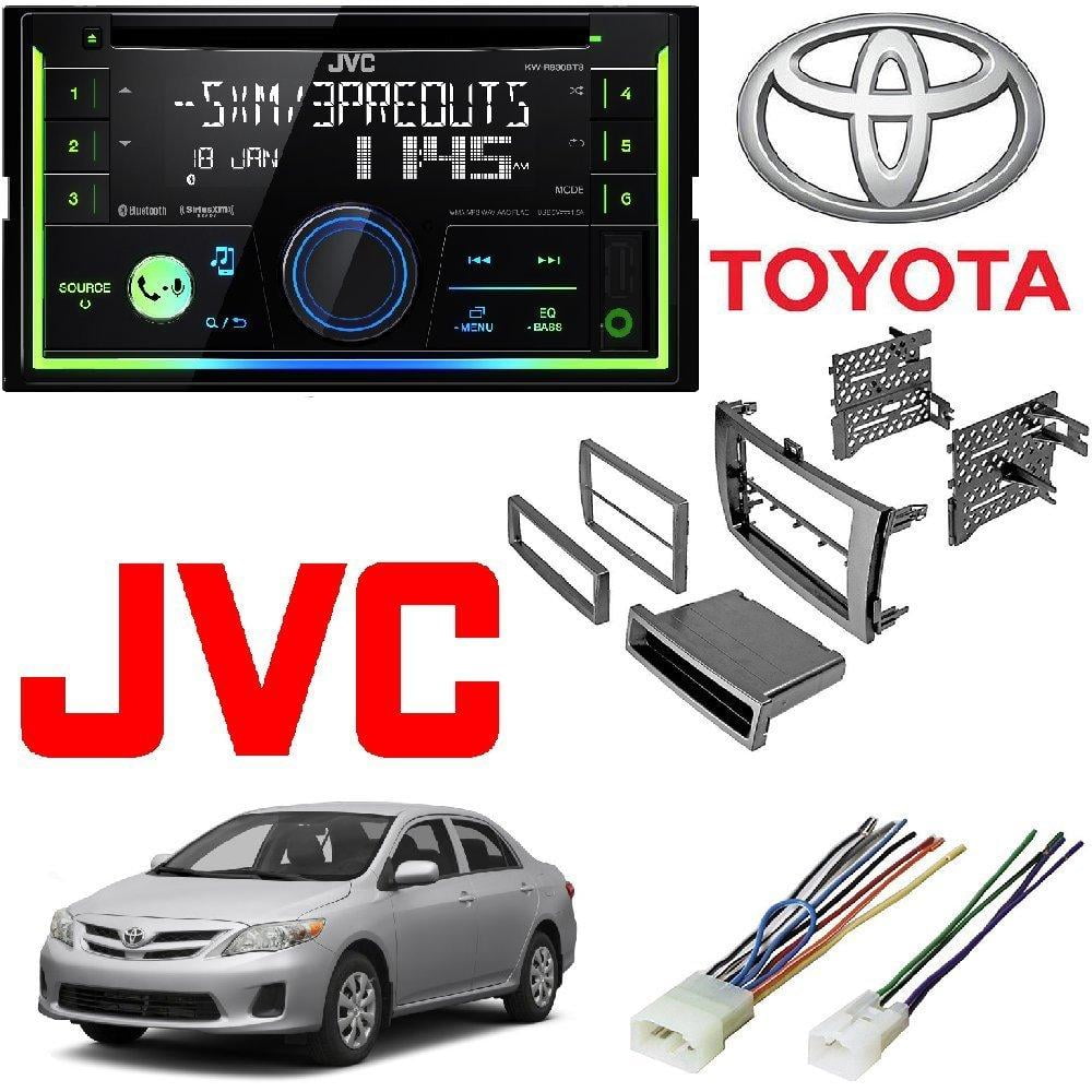 Toyota Corolla Car Stereo Radio Install Dash Mount Panel Trim Kit DARK GRAY