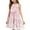 #A19-Pink, variant on Abcomgle Girls Summer Dress Size 14-16 Casual Halter Neck Sleeveless Girls Dresses Floral Print A-line Sundresses Swing Beach Dresses 5-6 Years,Orange