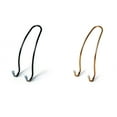 thumbnail image 2 of WASHWEPE 2Set Car Headrest Hooks Car Hooks Black Stainless Steel Back Seat Storage Option, 2 of 8