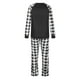 thumbnail image 4 of Pijamas de Navidad Para Mujeres de La Familia Mamá Cuello Redondo Impreso Manga Larga Mono Ropa Odeerbi  ODB188601, 4 of 6