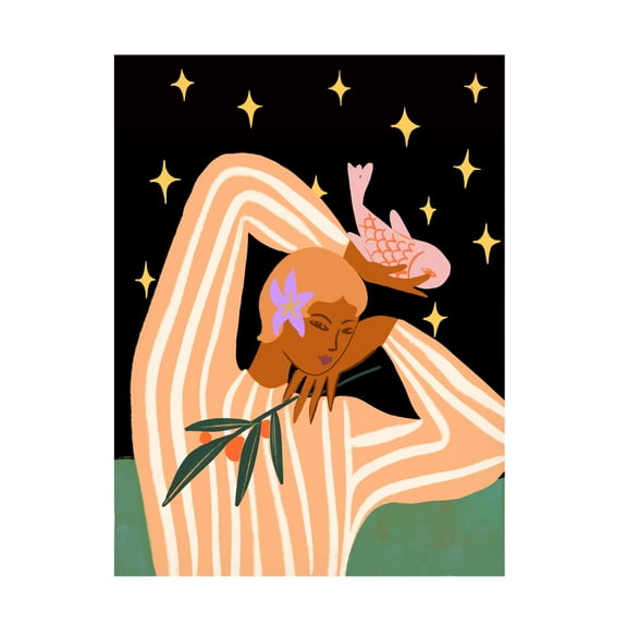 Trademark Fine Art Arty Guava Balance Canvas Wall Art