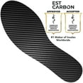 thumbnail image 4 of Semelle Intérieure en Fibre de Carbone - 1 Pce, Hommes 9, Femmes 9,5 - Insert de Chaussure Unisexe - Plaque de Pied Rigide - Semelle Intérieure Orthopédique - Bout Gazon, Hallux Rigidus, Pieds Plats, Fasciite Plantaire, Extension Mortons, 4 of 4