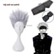 thumbnail image 2 of 2023-gojo Satoru Cosplay Wigs Anime Jujutsu Kaisen Gojo Short Heat Resistant Synthetic Hair With Wig Cap Party Wig Without Eye Patch, 2 of 5