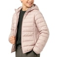 thumbnail image 2 of Xdegoge Boys Hooded Winter Coat Lightweight Puffer Jacket Outerwear Quilted Wind Resistant Windbreaker for Kids Fall Winter Everyday Wear Packable Travel, 2 of 6