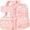 Pink Chrysanthemum, variant on 3PCS Backpack for Girls, 17" Water Resistant School Bag with Lunch Box, Cute Strawberry Bookbag Set for Women College Teenagers High Middle Elementary