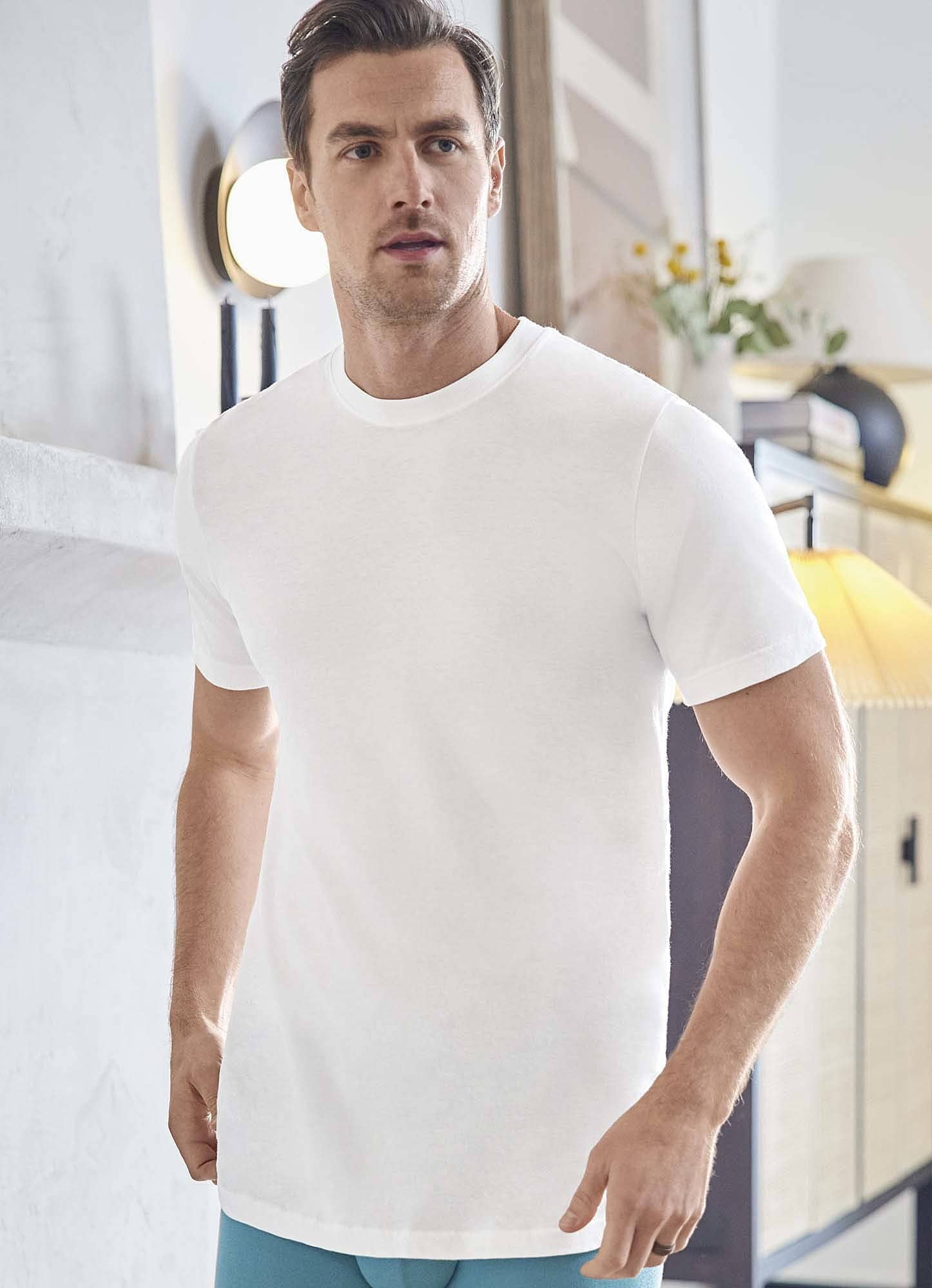 Jockey 24/7 Microfiber Air T-Shirt 2er-Pack – Lockere Passform, 4-Wege-Stretch, Schnell Trocknend
