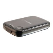 TruLink Portable USB Rechargeable Battery - Power bank + AC power adapter - 5000 mAh - 750 mA (USB) - black