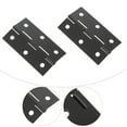 thumbnail image 2 of Box Support Hinge Black 10Pack 2.4x1.4in, 2 of 9