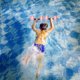 thumbnail image 5 of De Mancuernas Para Aeróbic Acuático Eva Mancuerna Acuática Aqua Fitness Piscina Ejercicio Medio 1 Par Eigraketly OD010491-03, 5 of 5