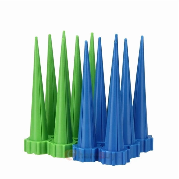 PURELY- 12X Drip Irrigation System Kit Drippers Self Watering Spikes Plant Flower Garden