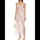 thumbnail image 1 of Vestidos Largos de Verano Y2K con Encaje, Retazos, , Estampado Floral, Escote Corazón, Espalda Descubierta y Abertura para Mujer L, 1 of 5