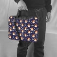 thumbnail image 5 of Lsque Corgi Lying With Moons And Stars Pattern Laptop Bag – Portable & Slim Single-Shoulder Computer Case with Adjustable Strap, Protective, Lightweight for 13”/14”/15.6” Laptops, 5 of 8